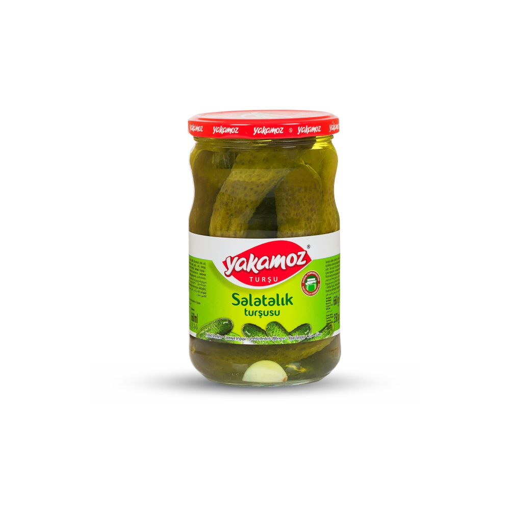 YAKAMOZ SALATALIK TURŞUSU NO.2 720ml CAM