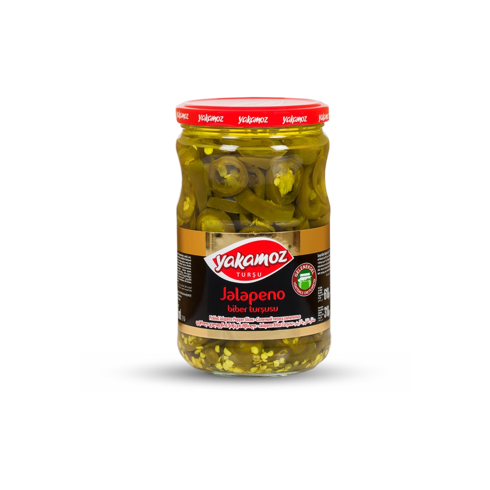 YAKAMOZ JALAPENO BİBER TURŞUSU 720ml CAM