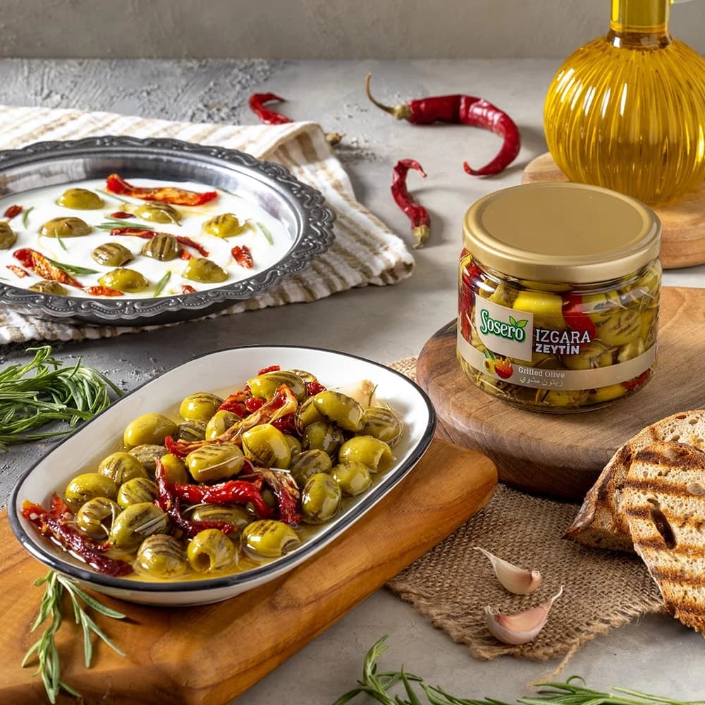 SOSERO GRILL IZGARA ZEYTIN 290GR KAV
