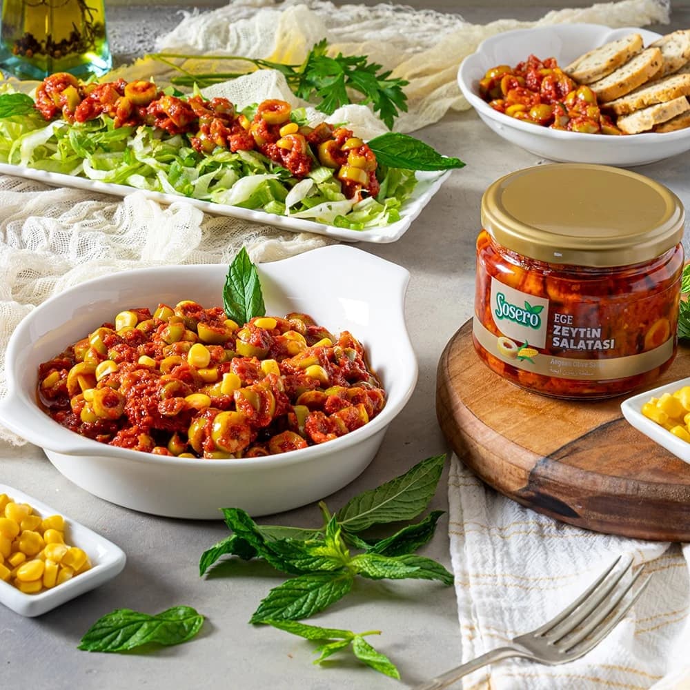 SOSERO EGE ZEYTIN SALATASI 290GR