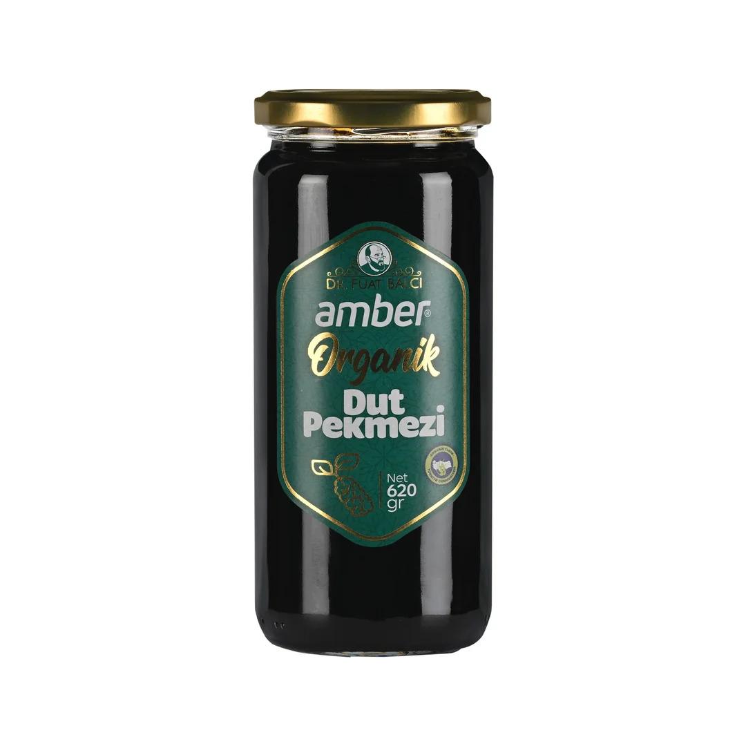 AMBER ORGANİK DUT PEKMEZİ 620GR.