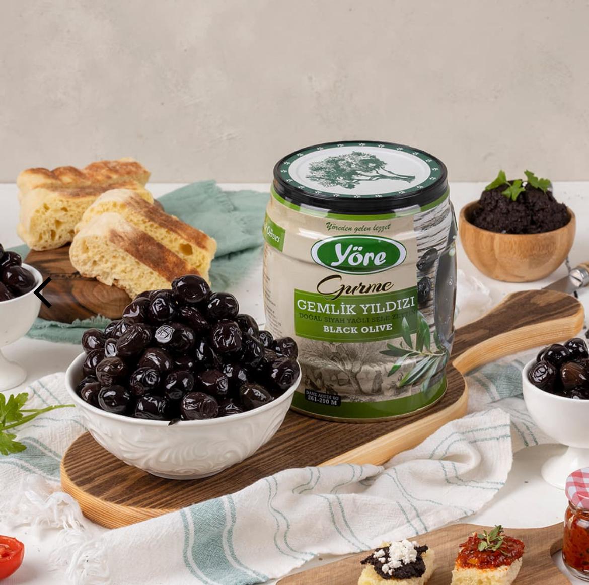 Yöre Gemlik Yıldızı Yağlı Sele Zeytin 750 Gr.
